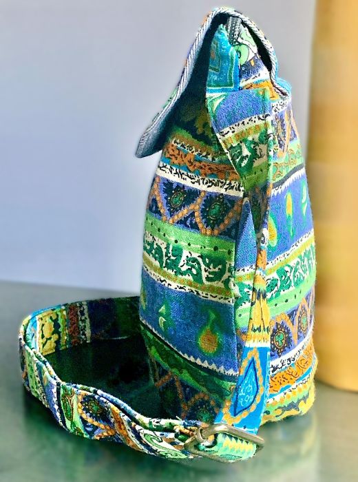 Bohemian Cotton Crossbody Bag
