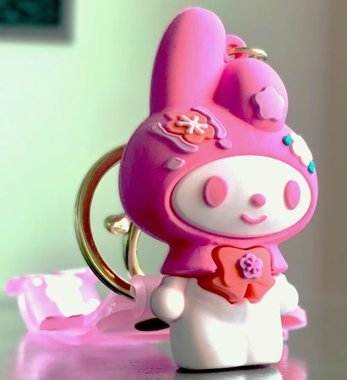 Hello Kitty & Friends 'Cherry Blossom' Figural Bag Charm/Keychain