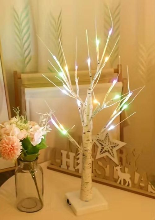 USB Plug-in or Battery LED Multicolor Lighted Tree