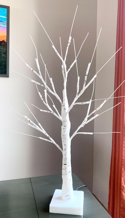 USB Plug-in or Battery LED Multicolor Lighted Tree