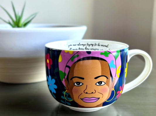 Maya Angelou Iconic Quote Mug