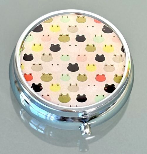 Mod Frog Head Pill Box