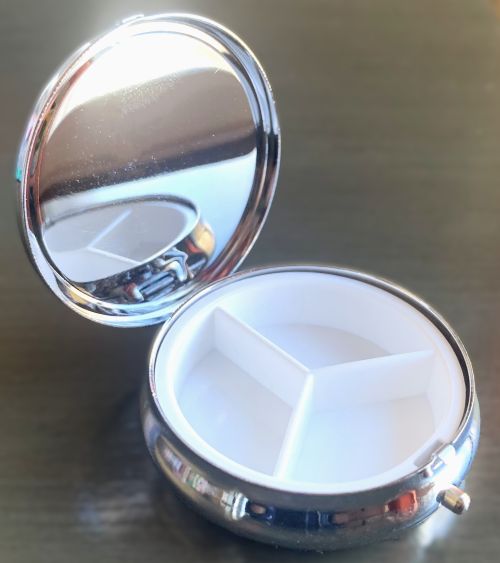 Vintage French Queen Bee Pill Box