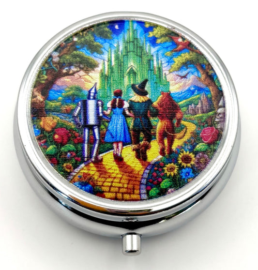 The Wizard of Oz Yellow Brick Road Pill Box
