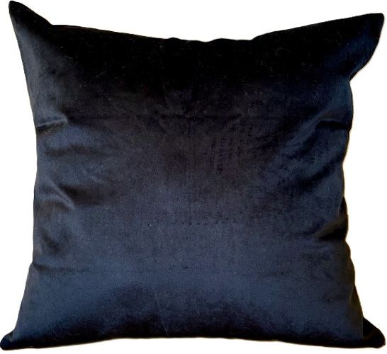 Black and Gold Embroidered Bee Pillow Cover