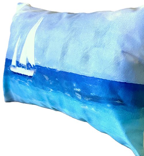 Sailing on the Ocean Pillow Cover