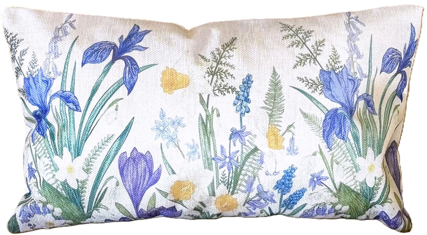 Spring Floral Pillow Cover