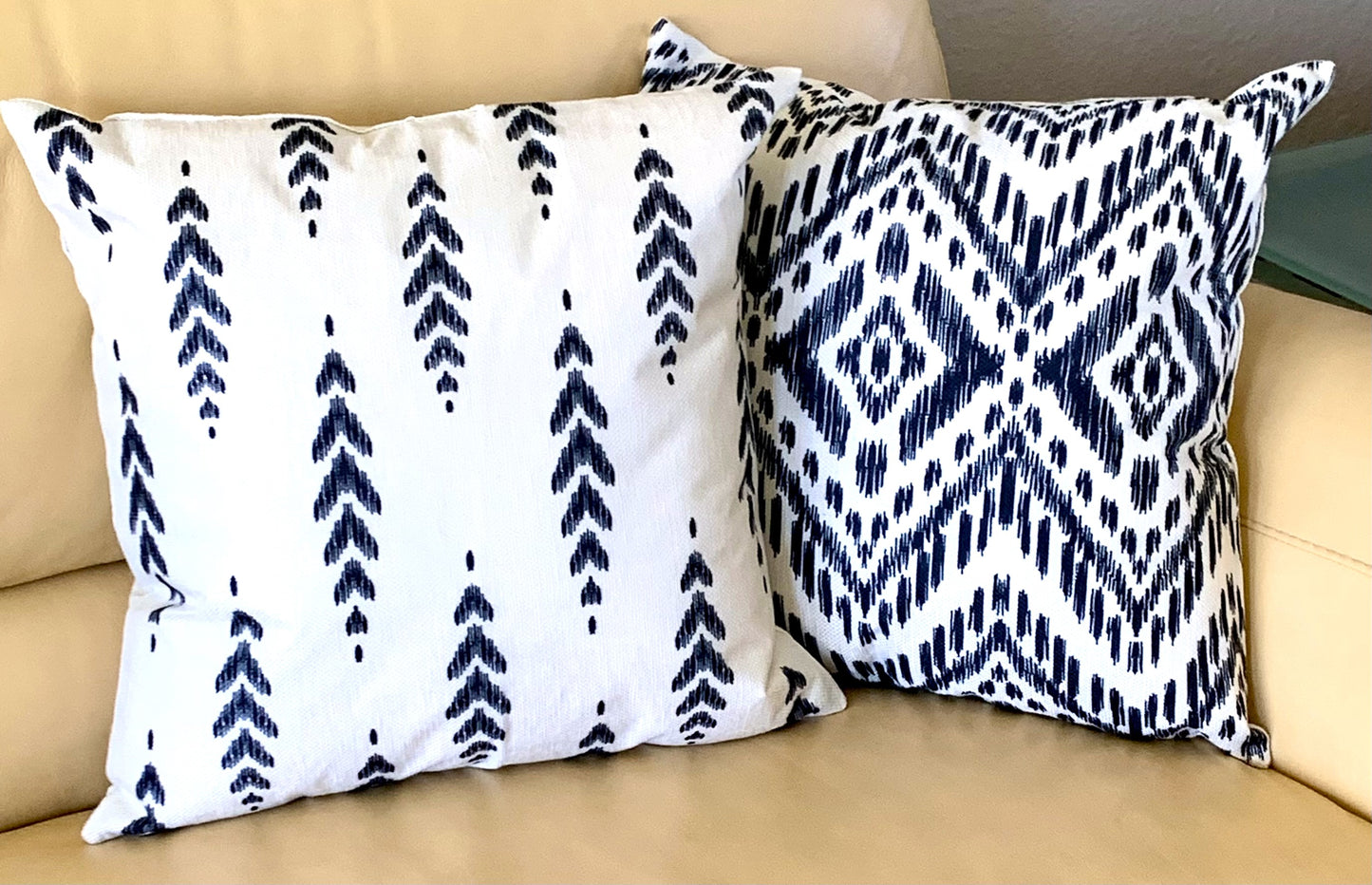 Black and White Boho Chic Pillow Cover