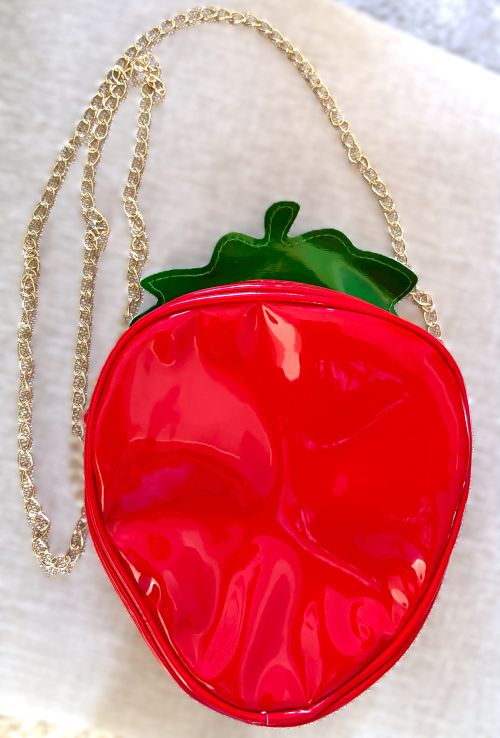 Kawaii Strawberry Crossbody Bag