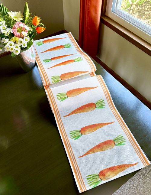 Homegrown Carrots Table Runner (2 Sizes)