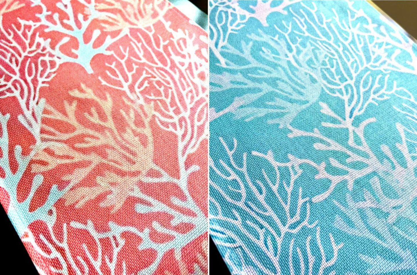 Ocean Coral Table Runner