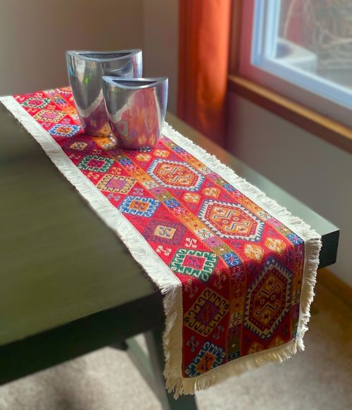 Southwestern Jacquard Table Runner