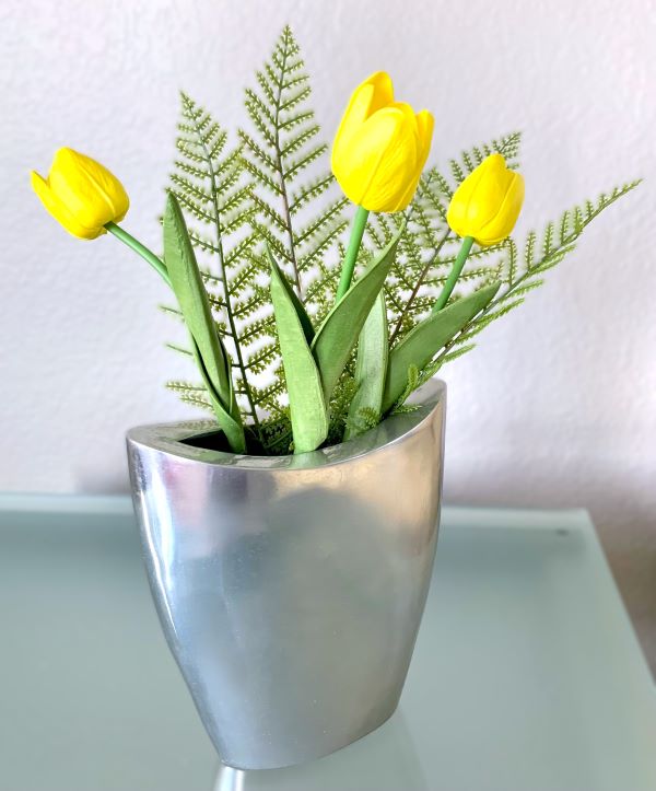 Set/4 Artificial Lacey Fern Fronds