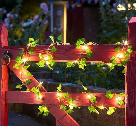 6.5' Green Ivy LED String Lighting