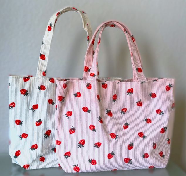 Strawberry Tote Bag (2 Colors)