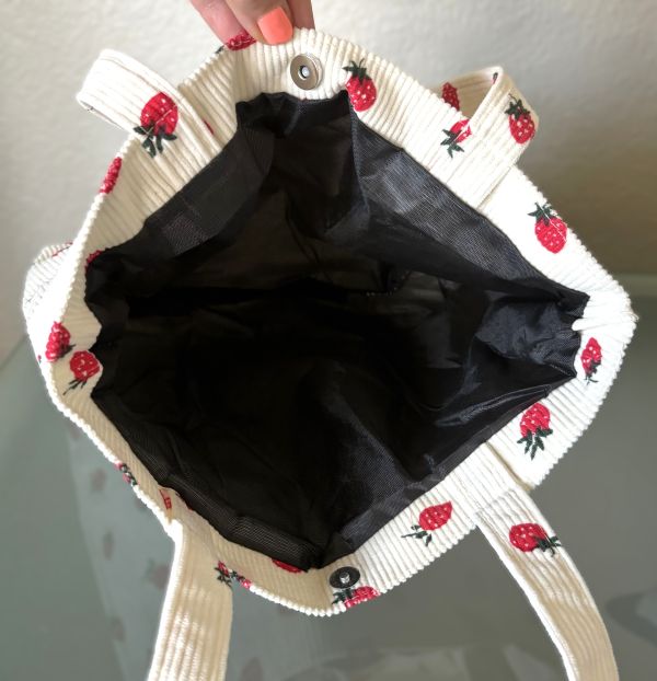 Strawberry Tote Bag (2 Colors)