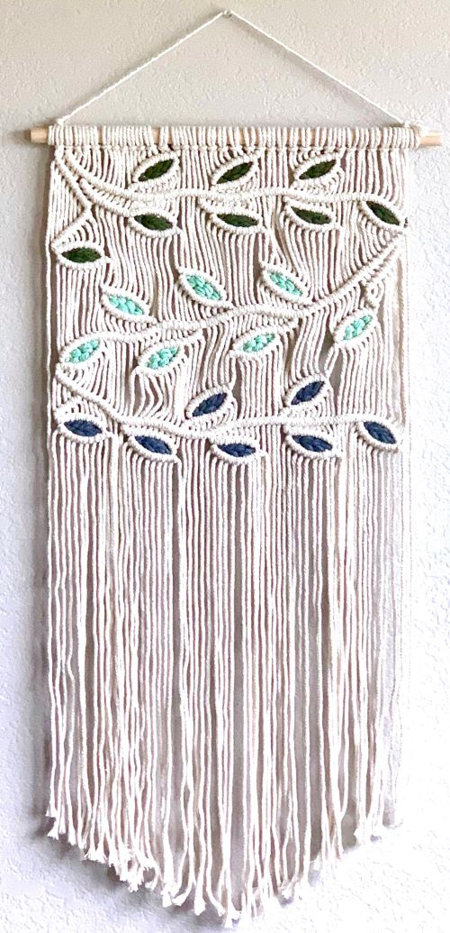 Botanical Macrame Wall Hanging (2 styles)