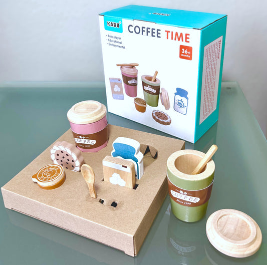 'Coffee Time' Wooden Playset