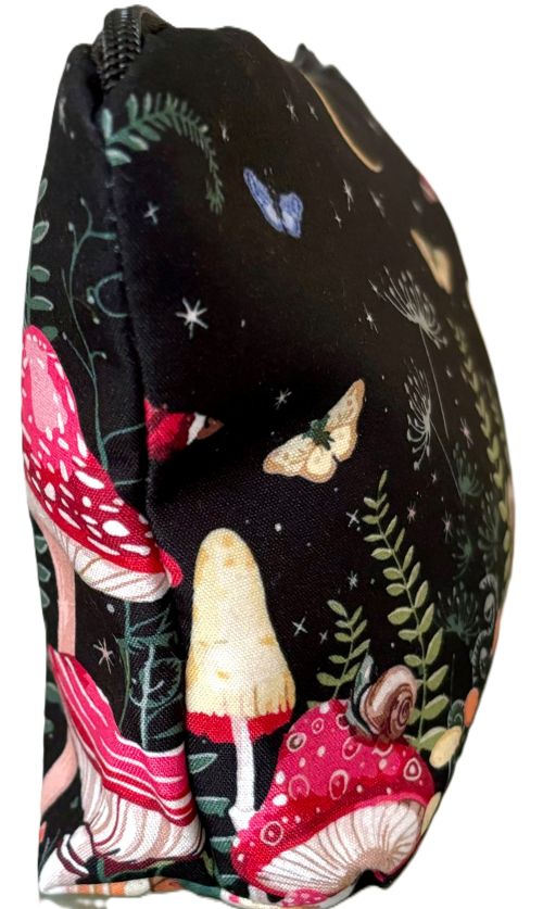 Magical Forest at Night Zippered Pouch
